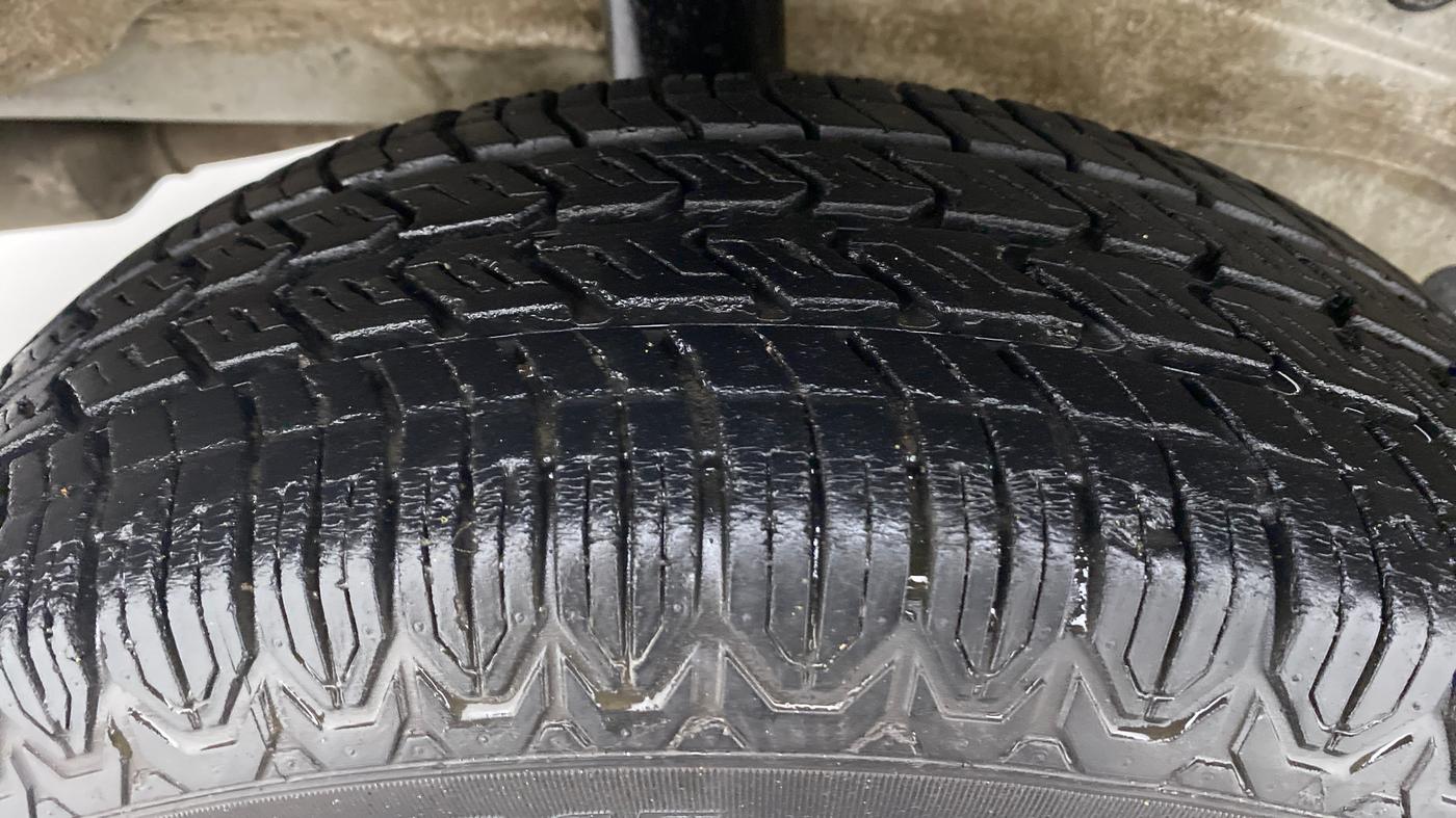 2011 Toyota Etios G, Petrol, Manual, 85,630 km, Right Rear Tyre Tread