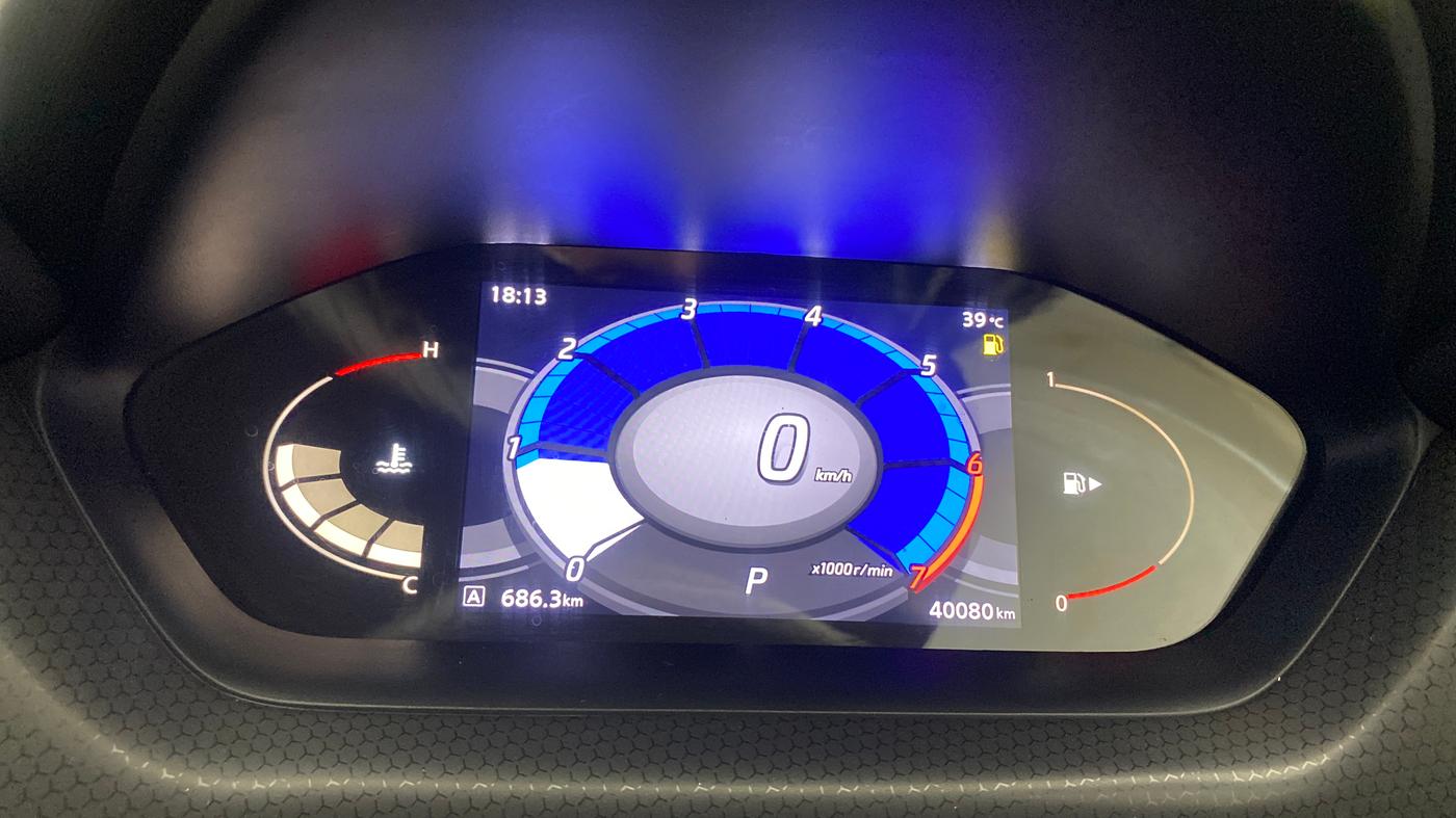 2022 Nissan MAGNITE XV PREMIUM TURBO (O) CVT DUAL TONE, Petrol, Automatic, 40,081 km, Odometer Image