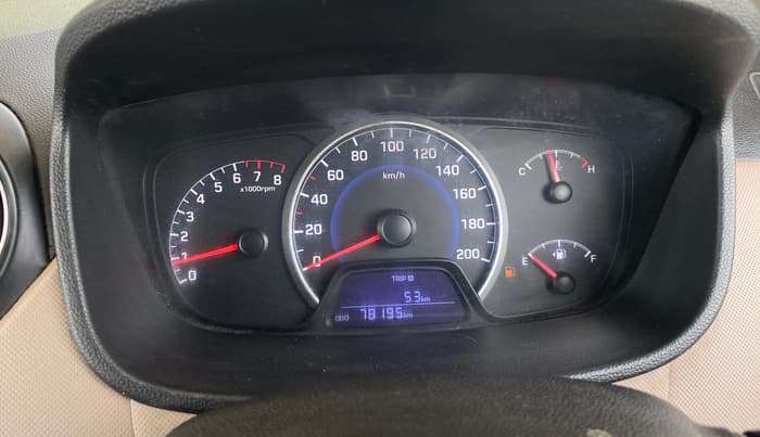 2016 Hyundai Grand i10 SPORTZ 1.2 KAPPA VTVT, Petrol, Manual, 78,191 km, Odometer Image