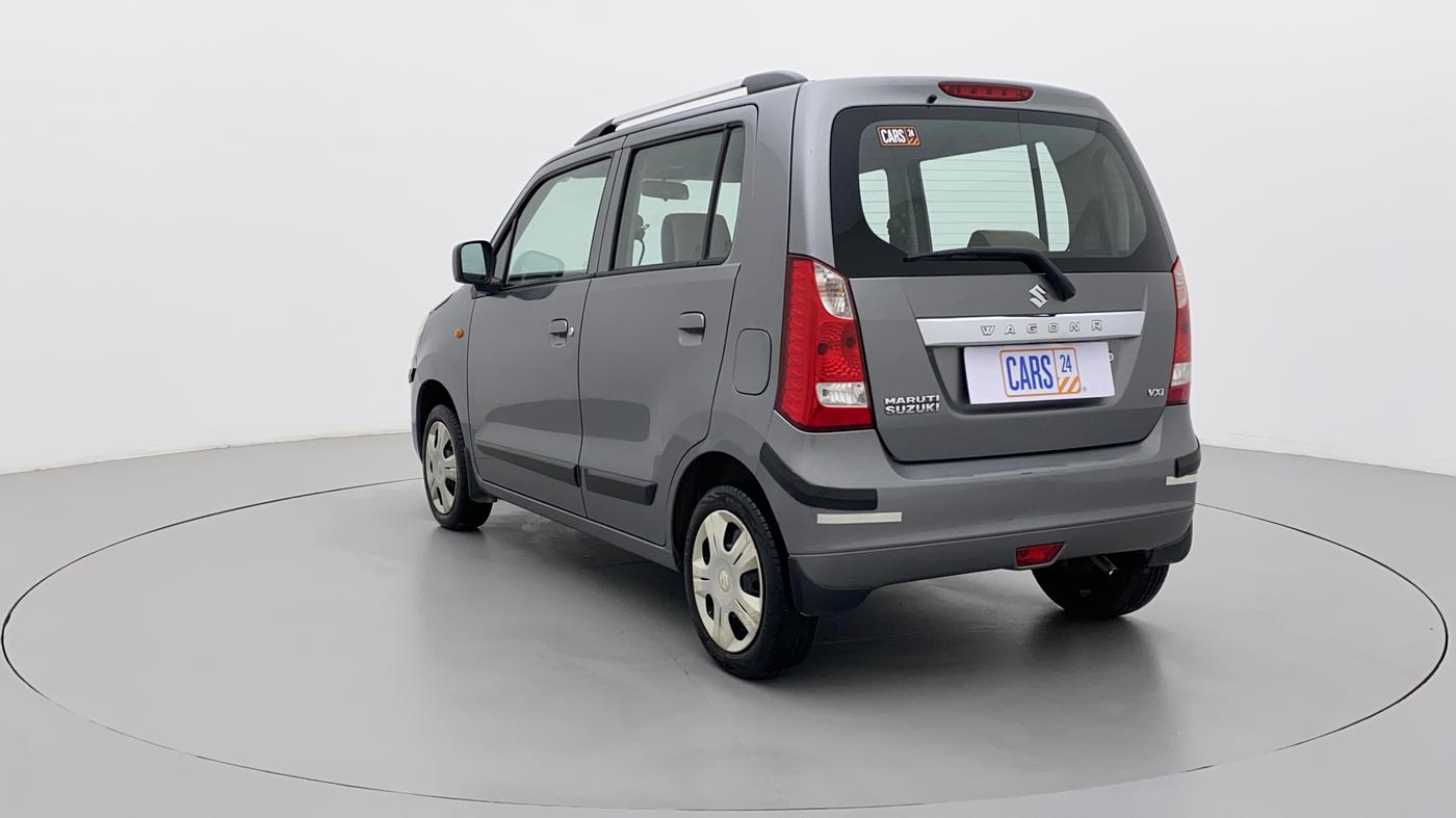 2014 Maruti Wagon R 1.0 VXI, CNG, Manual, 72,235 km, Left Back Diagonal