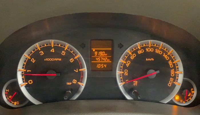 2014 Maruti Ertiga VXI ABS, Petrol, Manual, 45,741 km, Odometer Image