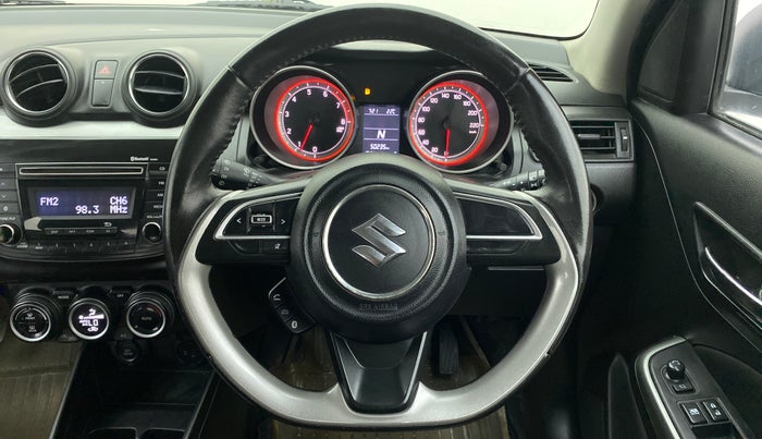 2018 Maruti Swift ZXI (AMT), Petrol, Automatic, 51,081 km, Steering Wheel Close Up