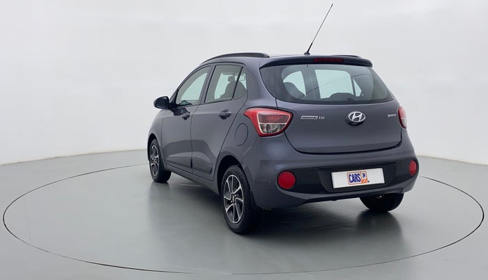 2018 Hyundai Grand i10 SPORTZ AT 1.2 KAPPA VTVT, Petrol, Automatic, 51,454 km, Left Back Diagonal