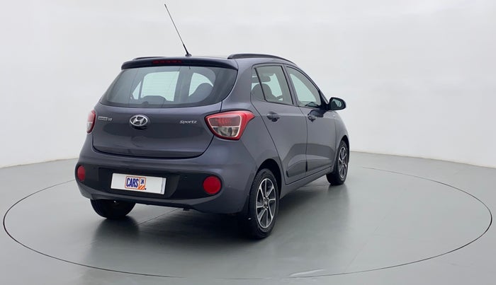 2018 Hyundai Grand i10 SPORTZ AT 1.2 KAPPA VTVT, Petrol, Automatic, 51,454 km, Right Back Diagonal