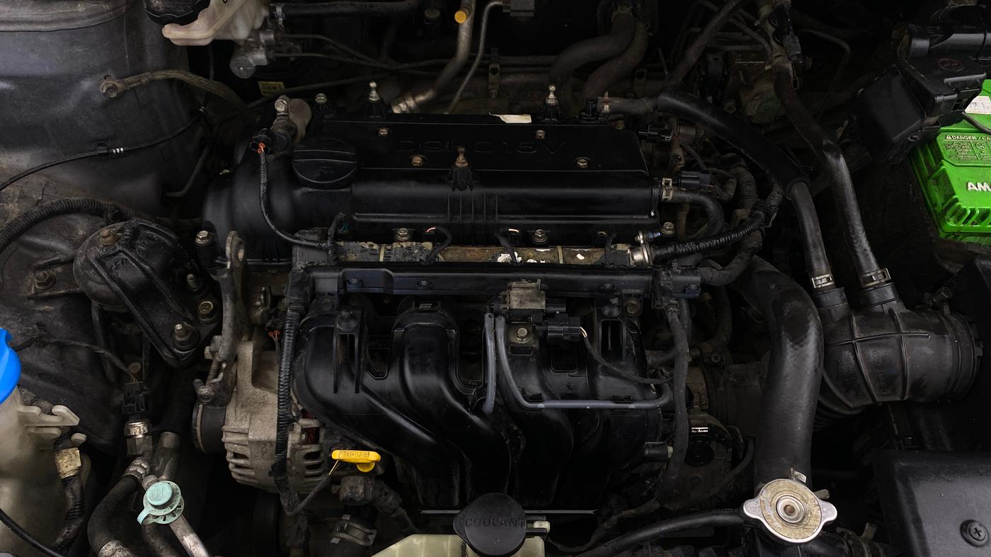 2018 Hyundai Creta E PLUS 1.6 PETROL, Petrol, Manual, 77,559 km, Engine View