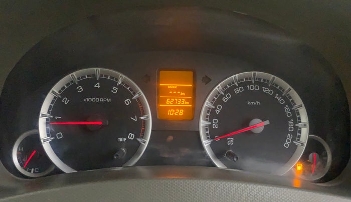 2017 Maruti Ertiga VXI, Petrol, Manual, 62,699 km, Odometer Image