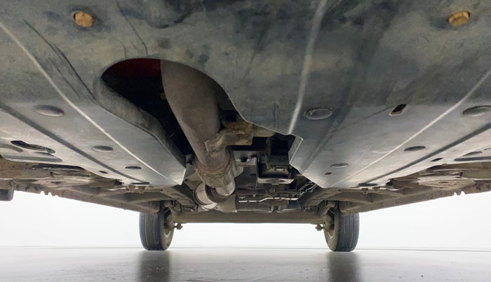 2016 Mahindra Kuv100 K8 6 STR, Petrol, Manual, 43,972 km, Front Underbody