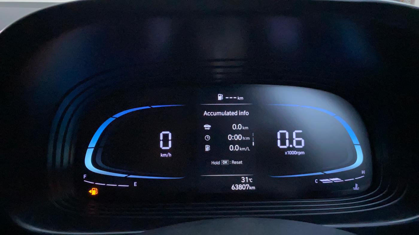 2022 Hyundai VENUE S 1.2, Petrol, Manual, 63,787 km, Odometer Image