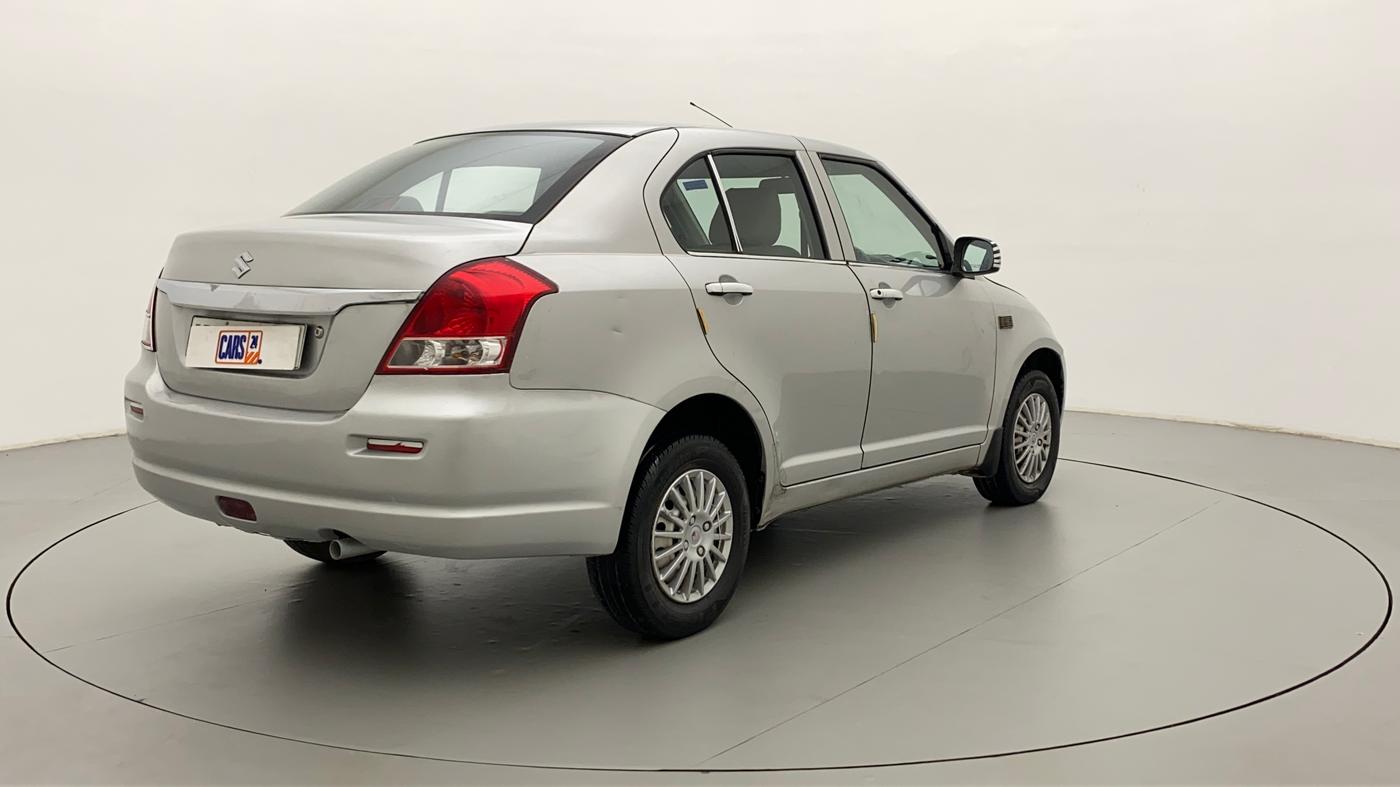 2010 Maruti Swift Dzire LXI, Petrol, Manual, 90,684 km, Right Back Diagonal
