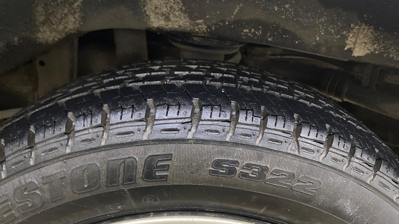 2013 Maruti Alto K10 VXI, Petrol, Manual, 7,648 km, Left Rear Tyre Tread