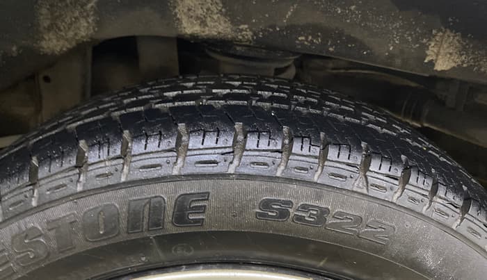 2013 Maruti Alto K10 VXI, Petrol, Manual, 7,648 km, Left Rear Tyre Tread
