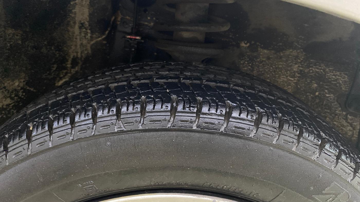 2013 Maruti Alto K10 VXI, Petrol, Manual, 7,648 km, Right Front Tyre Tread