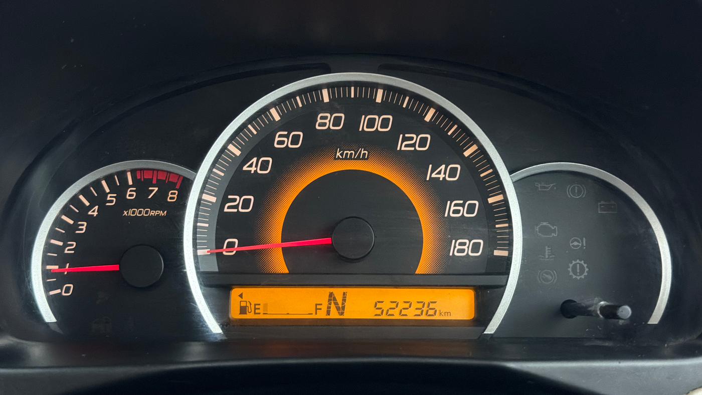 2016 Maruti Wagon R 1.0 VXI (O) AMT, Petrol, Automatic, 52,231 km, Odometer Image