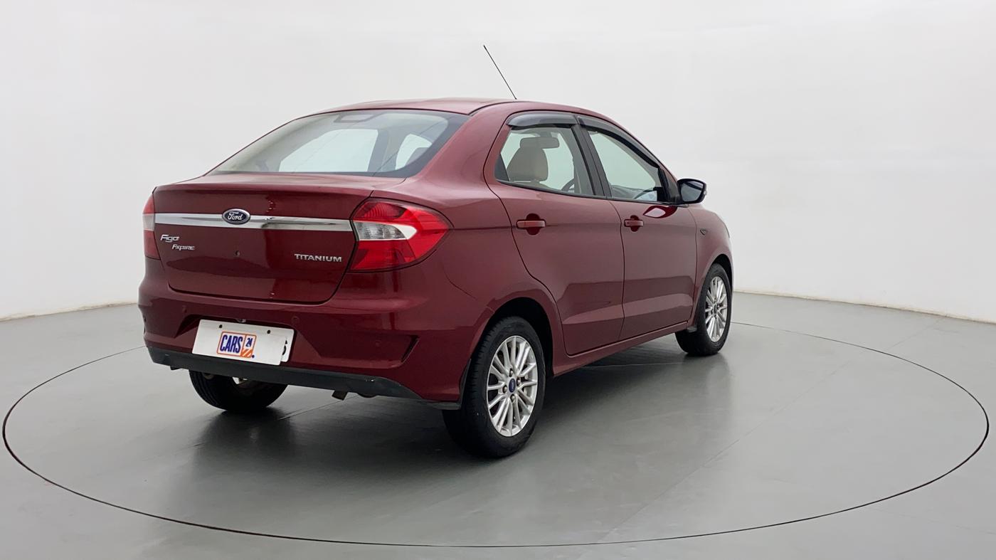 2019 Ford Figo Aspire 1.2 TITANIUM PETROL, Petrol, Manual, 31,209 km, Right Back Diagonal