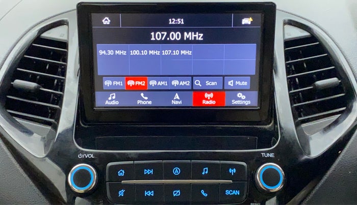 2019 Ford Figo Aspire 1.2 TITANIUM PETROL, Petrol, Manual, 31,209 km, Infotainment System