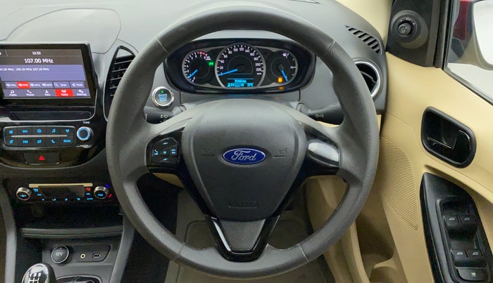 2019 Ford Figo Aspire 1.2 TITANIUM PETROL, Petrol, Manual, 31,209 km, Steering Wheel Close Up