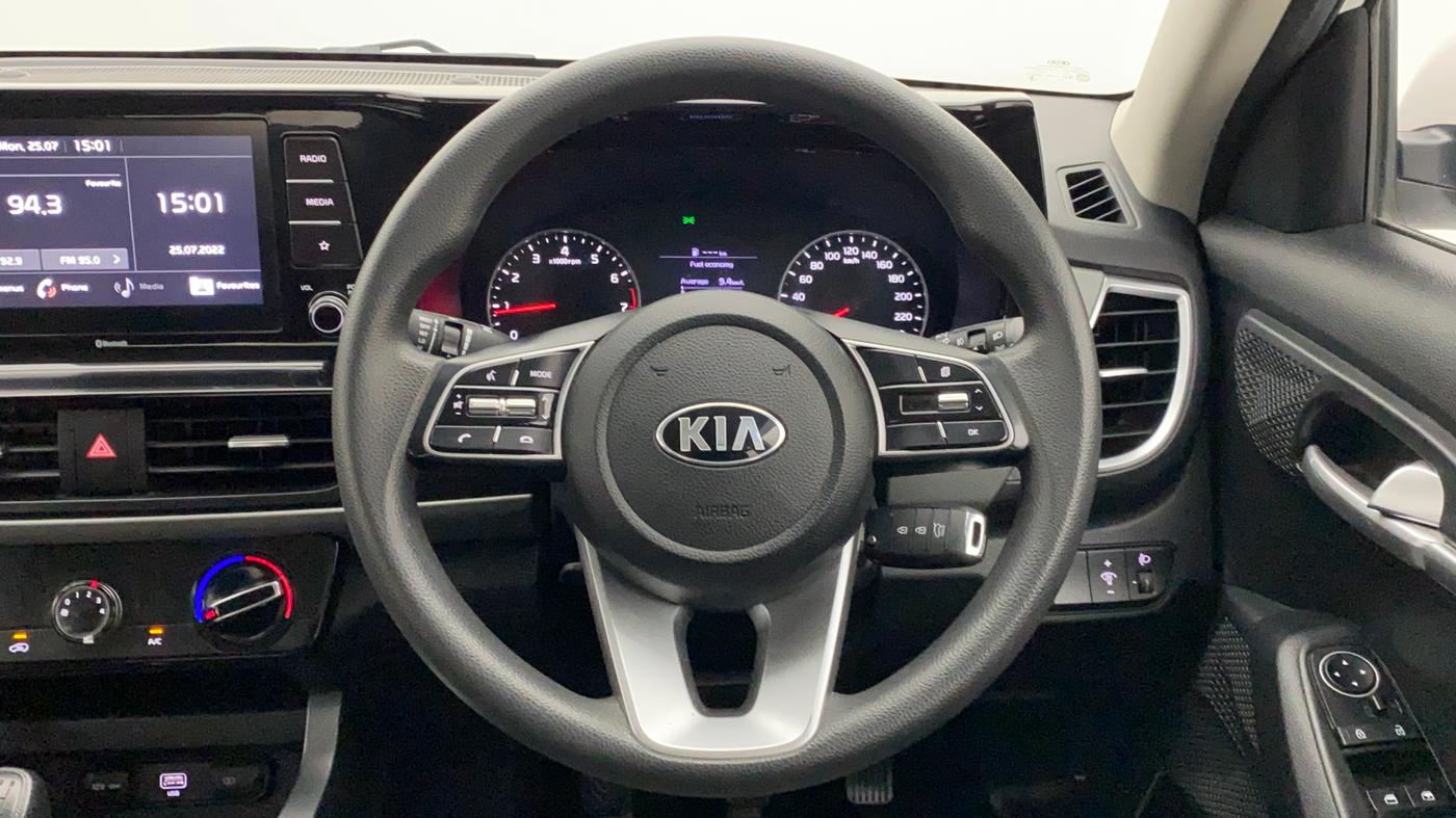 2019 KIA SELTOS HTK 1.5 PETROL, Petrol, Manual, 20,522 km, Steering Wheel Close Up