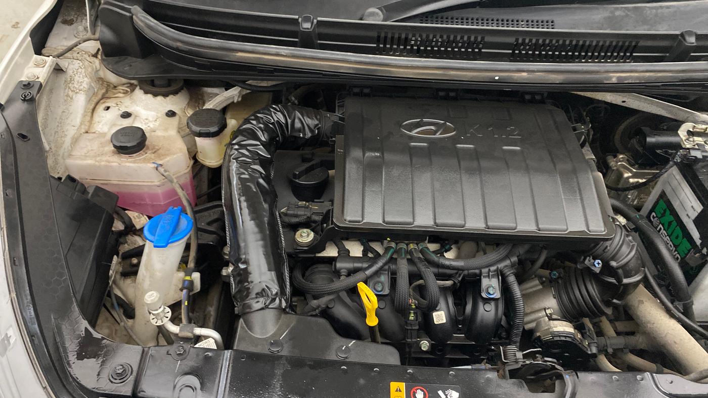 2025 Hyundai AURA E 1.2 CNG, CNG, Manual, 25,289 km, Engine View - Right