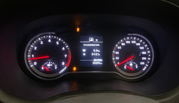 2025 Hyundai AURA E 1.2 CNG, CNG, Manual, 25,289 km, Odometer Image