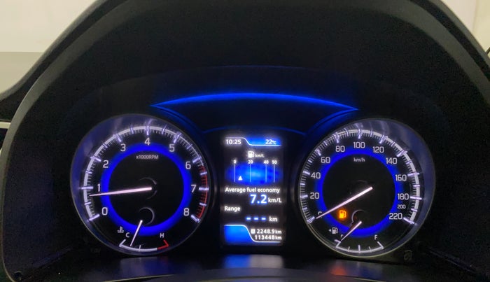 2017 Maruti Baleno ZETA PETROL 1.2, Petrol, Manual, 1,13,433 km, Odometer Image