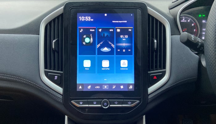 2021 MG HECTOR SMART HYBRID 1.5 PETROL, Petrol, Manual, 2,672 km, Infotainment System