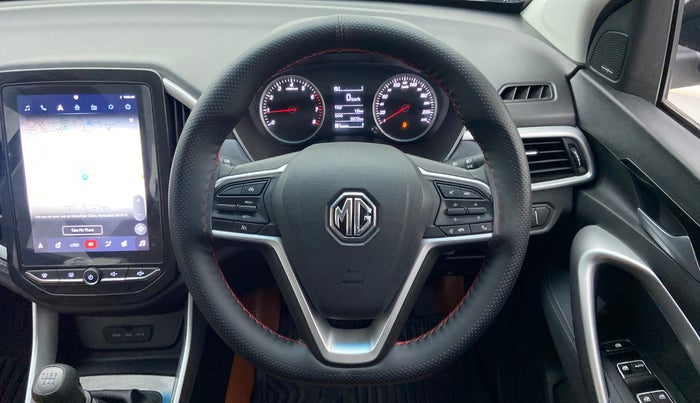 2021 MG HECTOR SMART HYBRID 1.5 PETROL, Petrol, Manual, 2,672 km, Steering Wheel Close Up