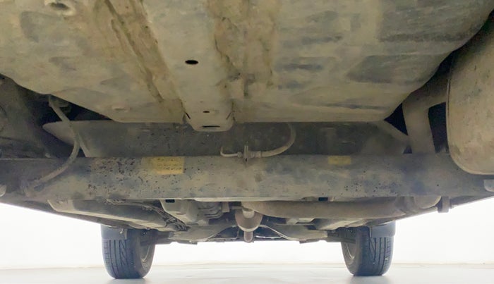2019 Tata NEXON XZA + 1.2 PETROL A/T, Petrol, Automatic, 8,261 km, Rear Underbody