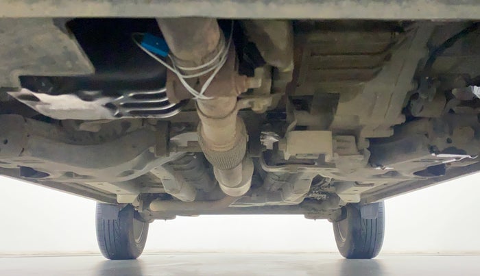 2019 Tata NEXON XZA + 1.2 PETROL A/T, Petrol, Automatic, 8,261 km, Front Underbody