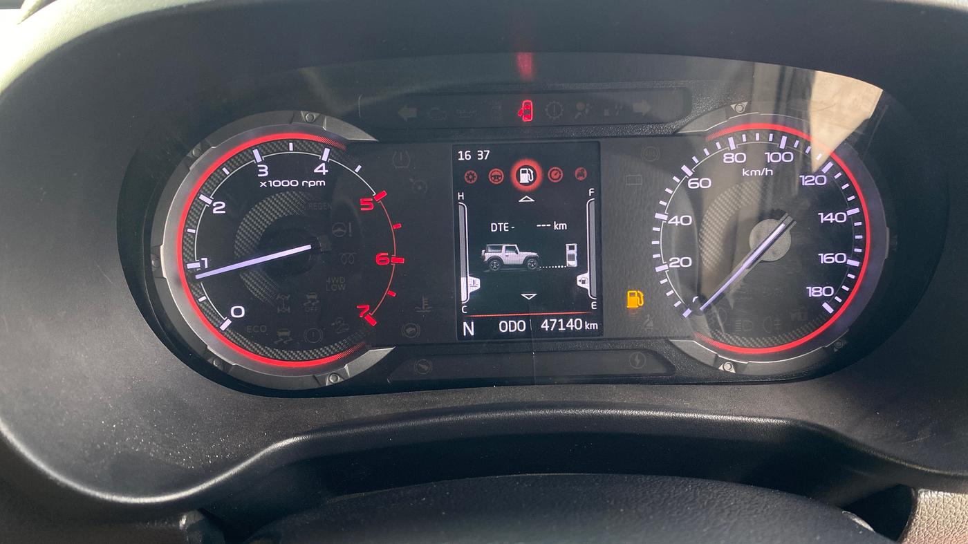 2022 Mahindra Thar LX HARD TOP 4WD MT, Diesel, Manual, 47,132 km, Odometer Image