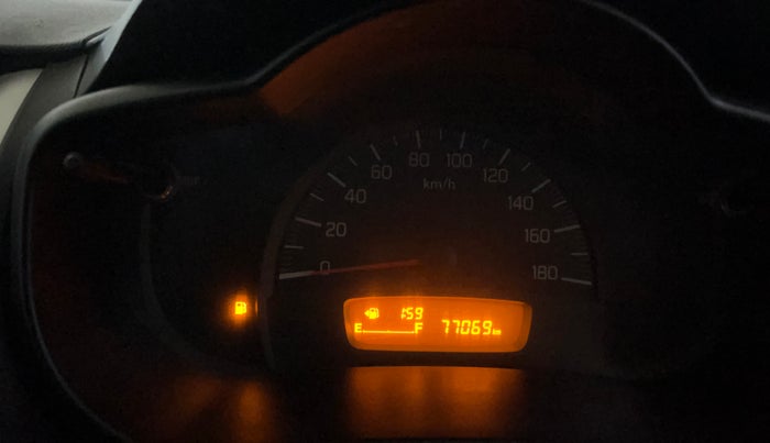 2014 Maruti Celerio VXI, Petrol, Manual, 77,017 km, Odometer Image