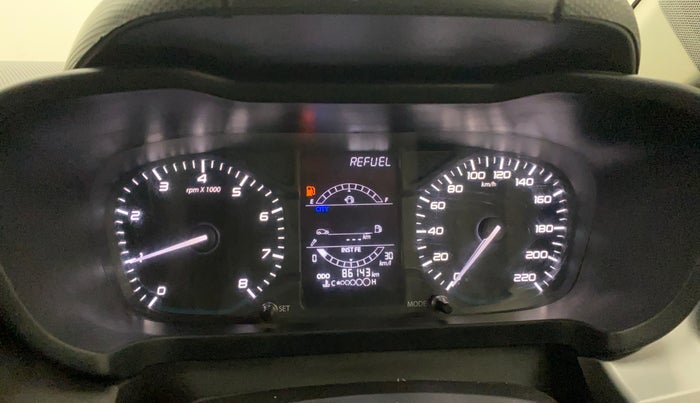 2021 Tata ALTROZ XE PETROL, CNG, Manual, 86,134 km, Odometer Image