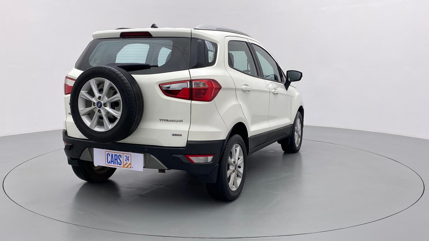 2020 Ford Ecosport 1.5TITANIUM TDCI, Diesel, Manual, 46,889 km, Right Back Diagonal