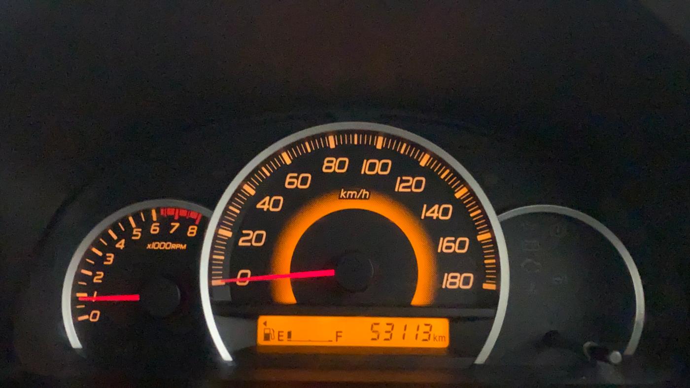 2014 Maruti Wagon R 1.0 VXI, Petrol, Manual, 53,113 km, Odometer Image