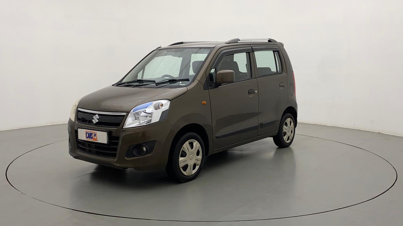 2014 Maruti Wagon R 1.0 VXI, Petrol, Manual, 53,113 km, Left Front Diagonal