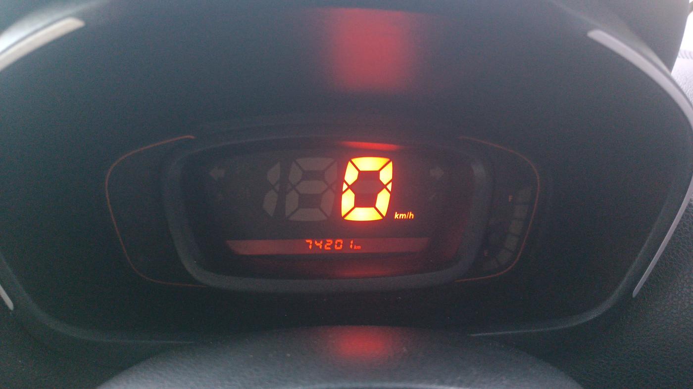 2018 Renault Kwid RXL, Petrol, Manual, 74,196 km, Odometer Image