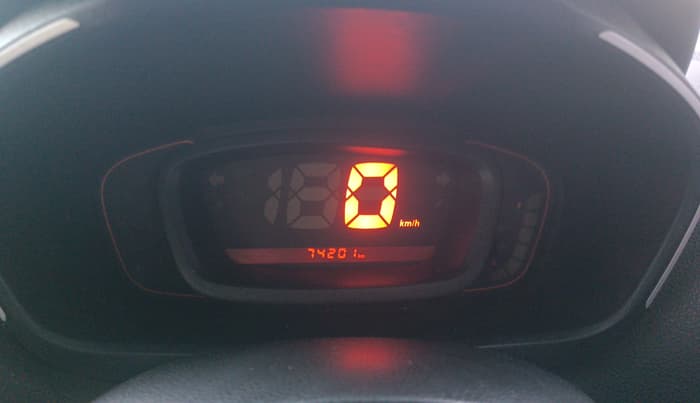 2018 Renault Kwid RXL, Petrol, Manual, 74,196 km, Odometer Image