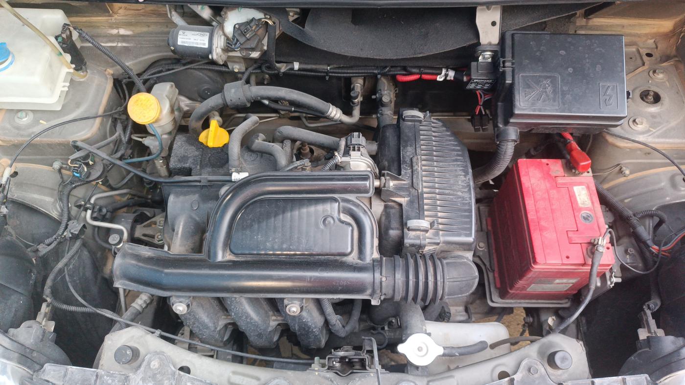 2018 Renault Kwid RXL, Petrol, Manual, 74,196 km, Engine View