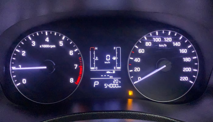 2018 Hyundai Creta SX AT 1.6 PETROL, Petrol, Automatic, 53,954 km, Odometer Image