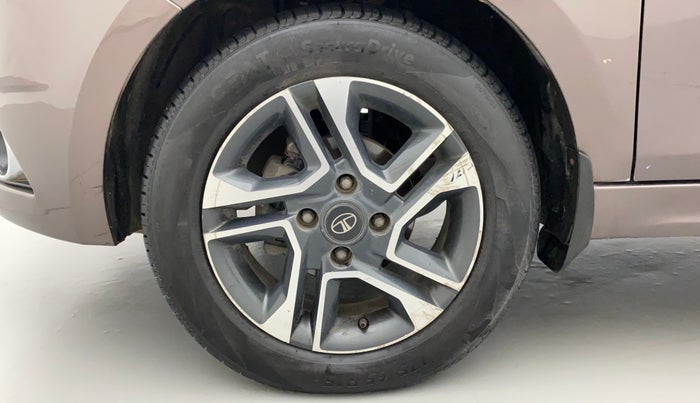 2017 Tata TIGOR XZA PETROL, Petrol, Automatic, 62,756 km, Left Front Wheel