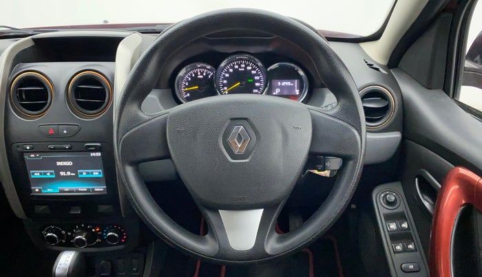 2017 Renault Duster RXS CVT, Petrol, Automatic, 51,249 km, Steering Wheel Close Up