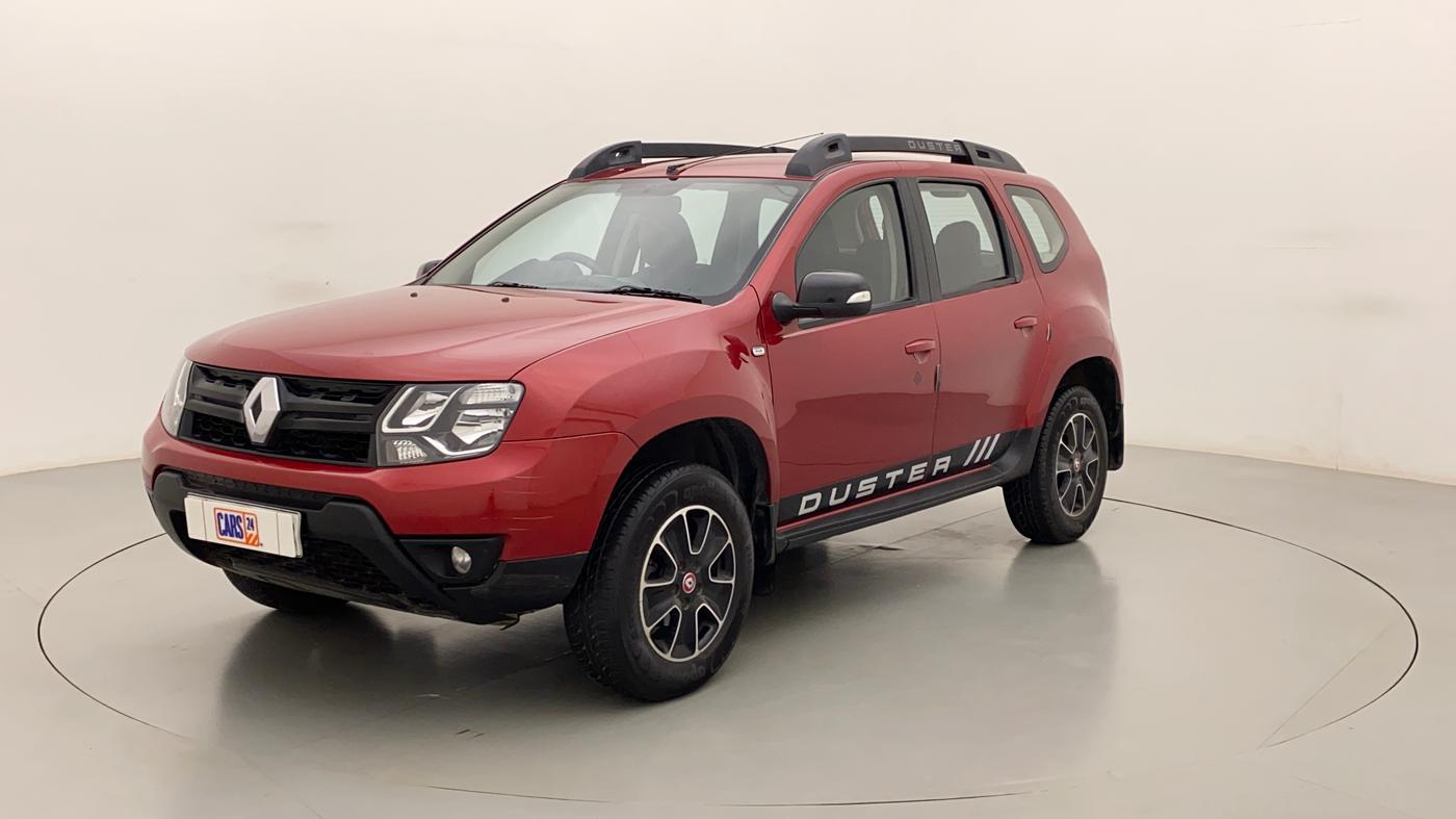 2017 Renault Duster RXS CVT, Petrol, Automatic, 51,249 km, Left Front Diagonal