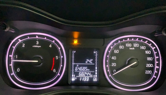 2017 Maruti Vitara Brezza ZDI, Diesel, Manual, 68,336 km, Odometer Image