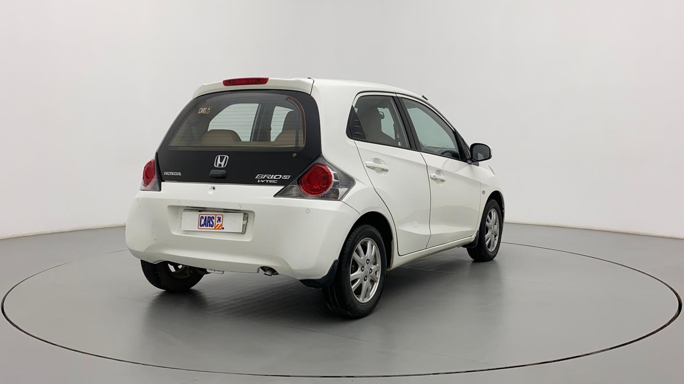 2013 Honda Brio VX MT, Petrol, Manual, 1,04,187 km, Right Back Diagonal