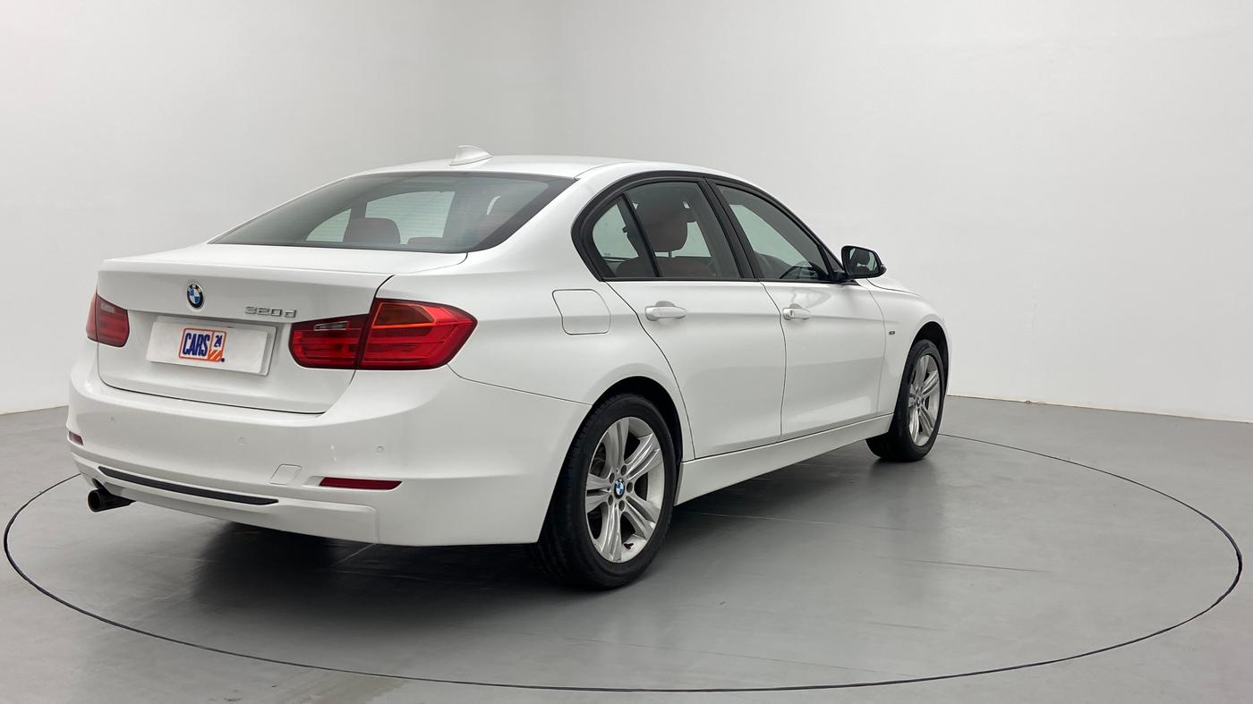 2014 BMW 3 Series 320D SPORTLINE, Diesel, Automatic, 77,316 km, Right Back Diagonal (45- Degree) View