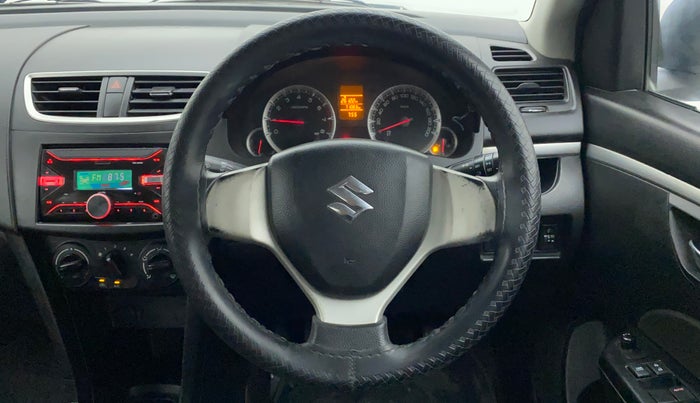 2014 Maruti Swift VXI, Petrol, Manual, 71,083 km, Steering Wheel Close Up