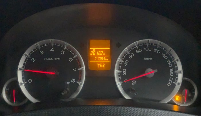 2014 Maruti Swift VXI, Petrol, Manual, 71,083 km, Odometer Image