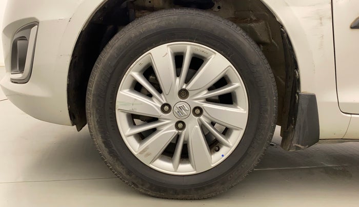 2015 Maruti Swift ZDI, Diesel, Manual, 1,12,871 km, Left Front Wheel
