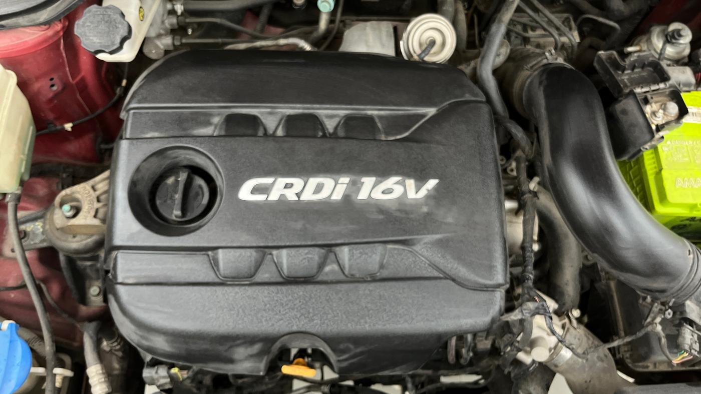 2016 Hyundai Creta SX (O) 1.6 DIESEL, Diesel, Manual, 1,30,179 km, Engine View