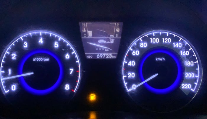 2014 Hyundai Verna FLUIDIC 1.6 VTVT SX OPT, Petrol, Manual, 69,713 km, Odometer Image