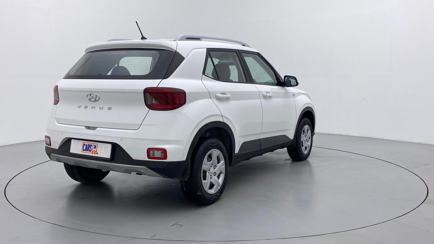 2021 Hyundai VENUE S MT 1.2 KAPPA, Petrol, Manual, 9,481 km, Right Back Diagonal
